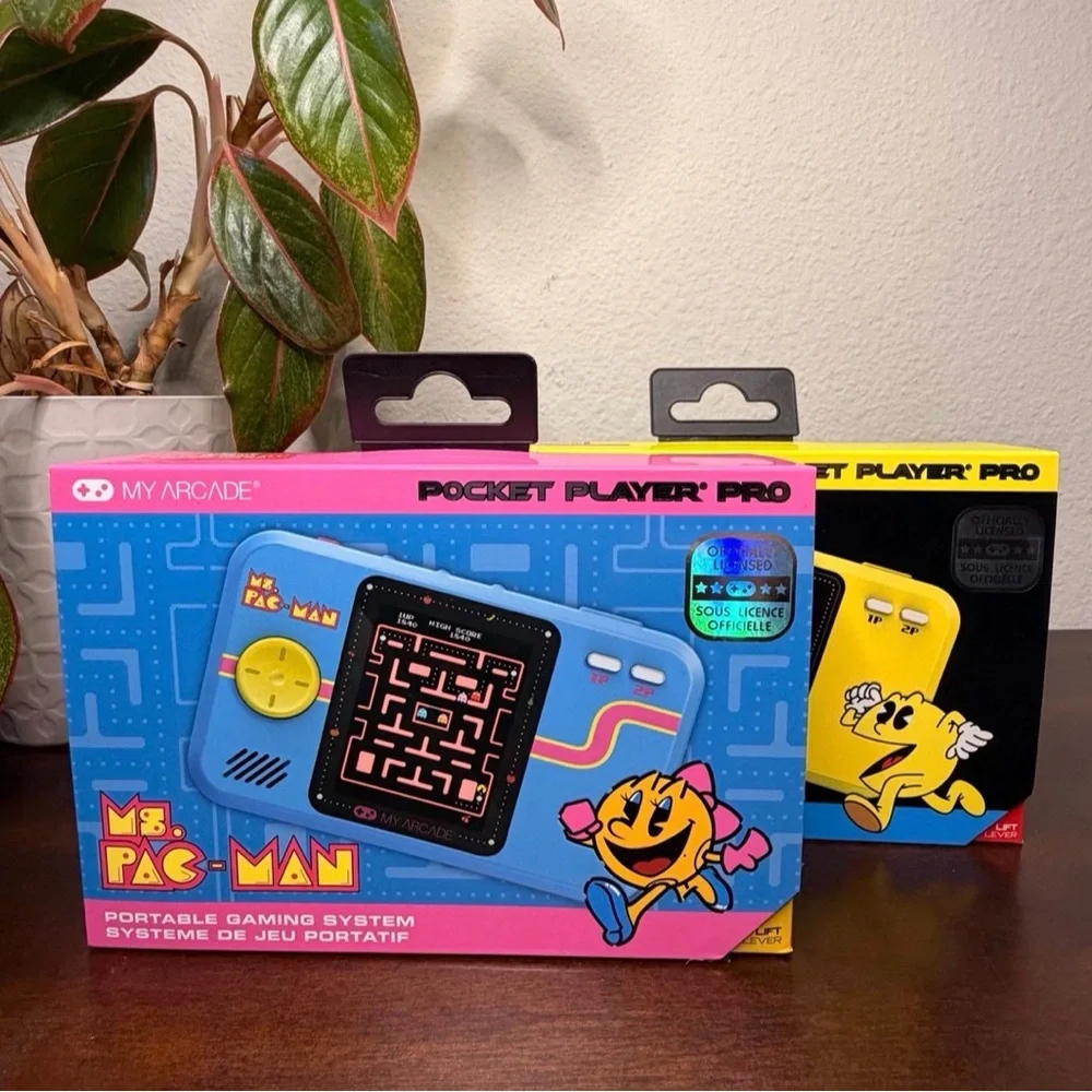 My Arcade Pac-Man & Ms. Pac-Man Pocket Player Pro Handheld - Picture 2 of 2